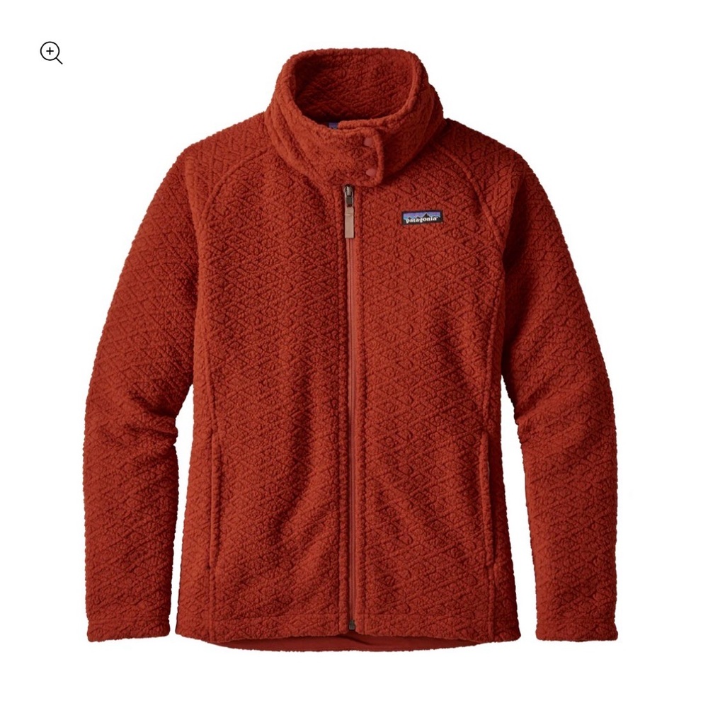 Patagonia diamond capra roots red Fleece Jacket